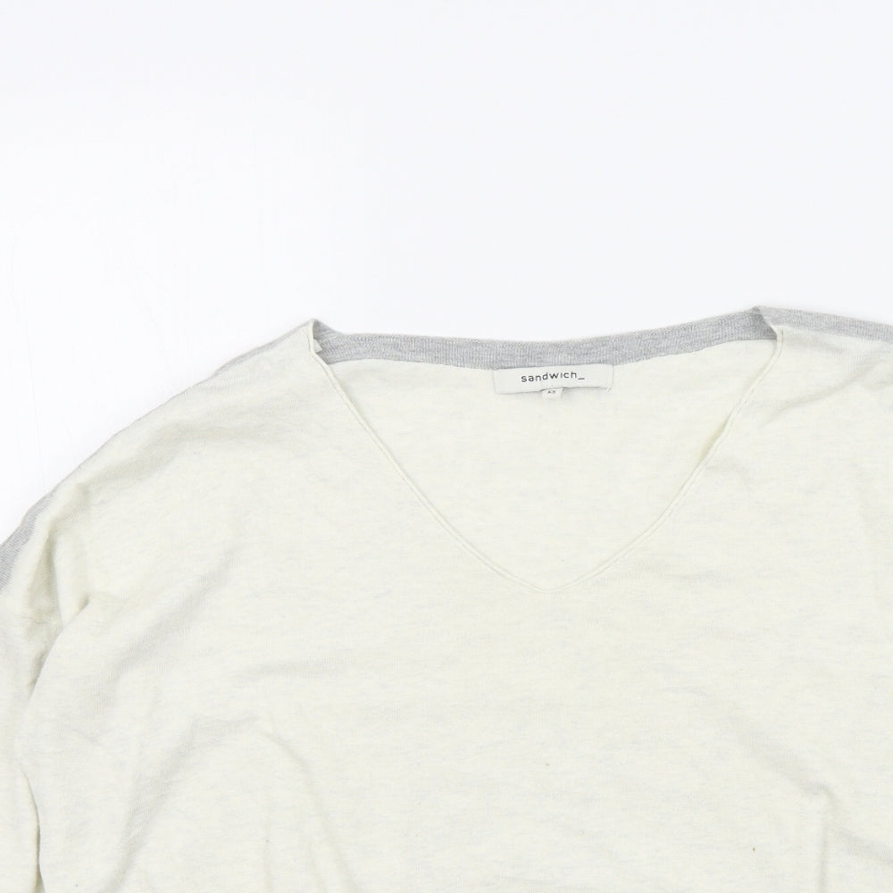 Sandwich Womens Beige   Pullover Jumper Size XS