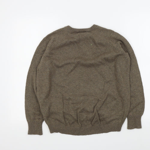 H&M Womens Brown   Pullover Jumper Size M