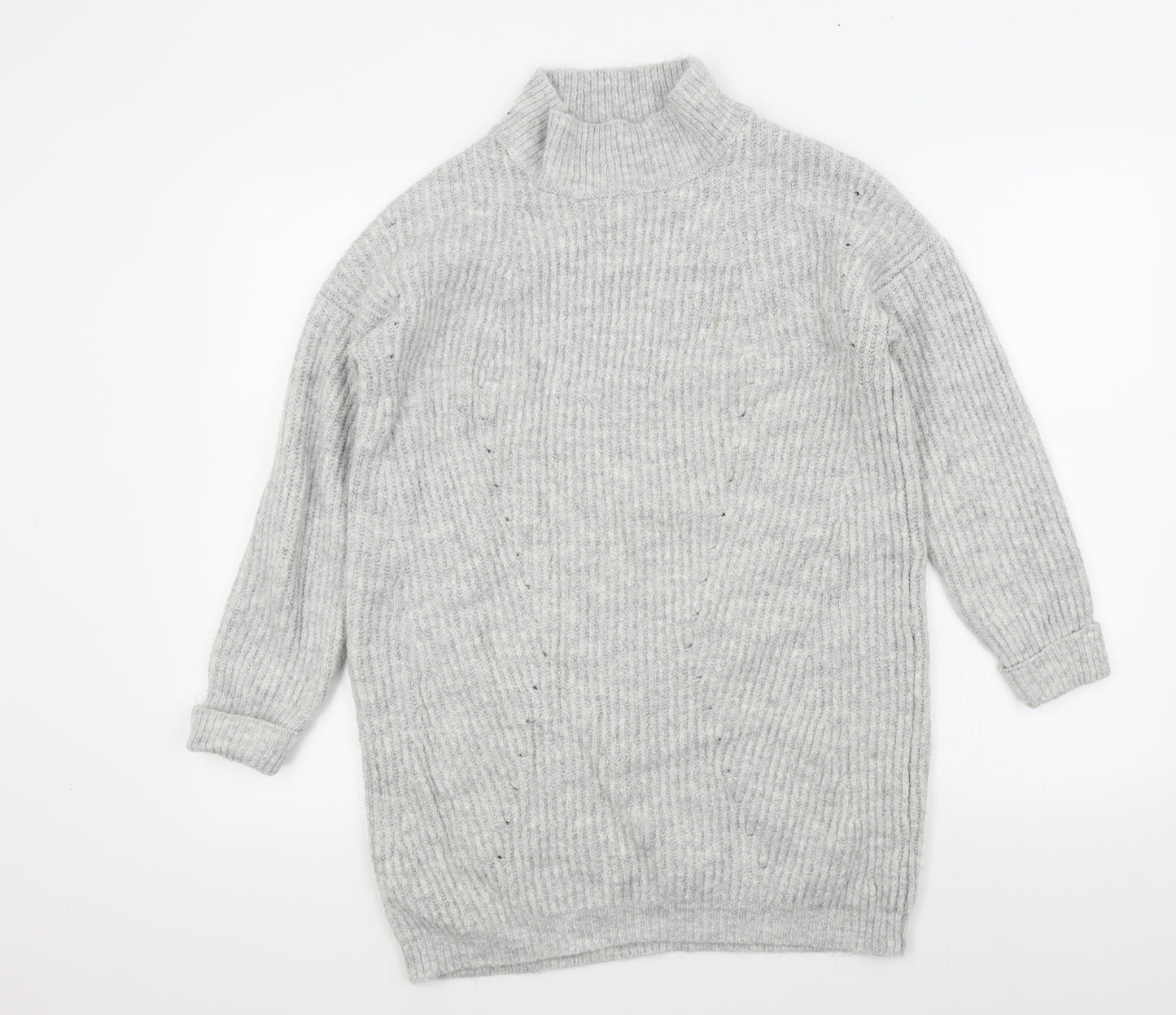 Primark Womens Grey   Pullover Jumper Size M