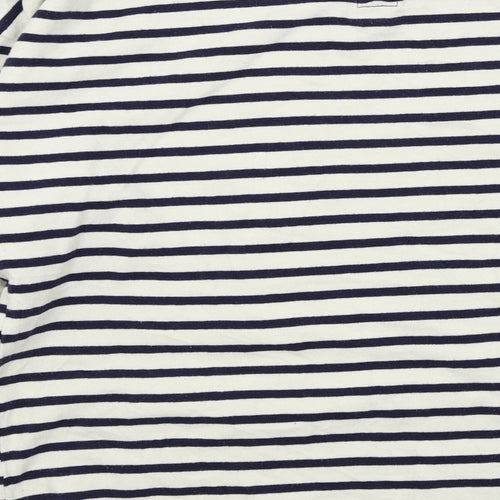 pull bear Womens Beige Striped  Pullover Jumper Size M