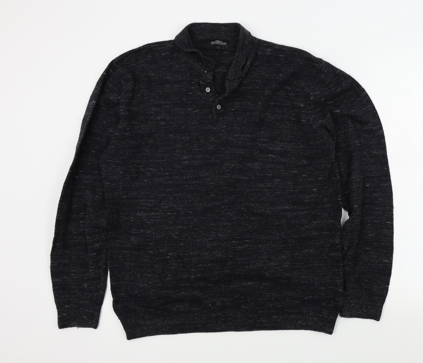 NEXT Mens Black   Pullover Jumper Size XL