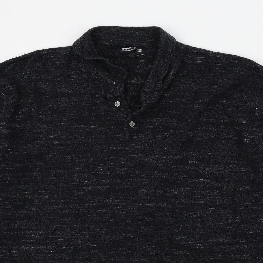 NEXT Mens Black   Pullover Jumper Size XL
