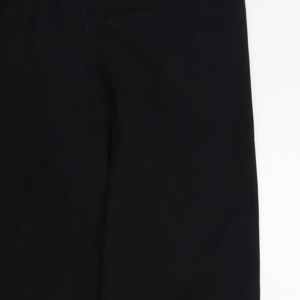 Preworn Womens Black   Trousers  Size 34 in L31 in