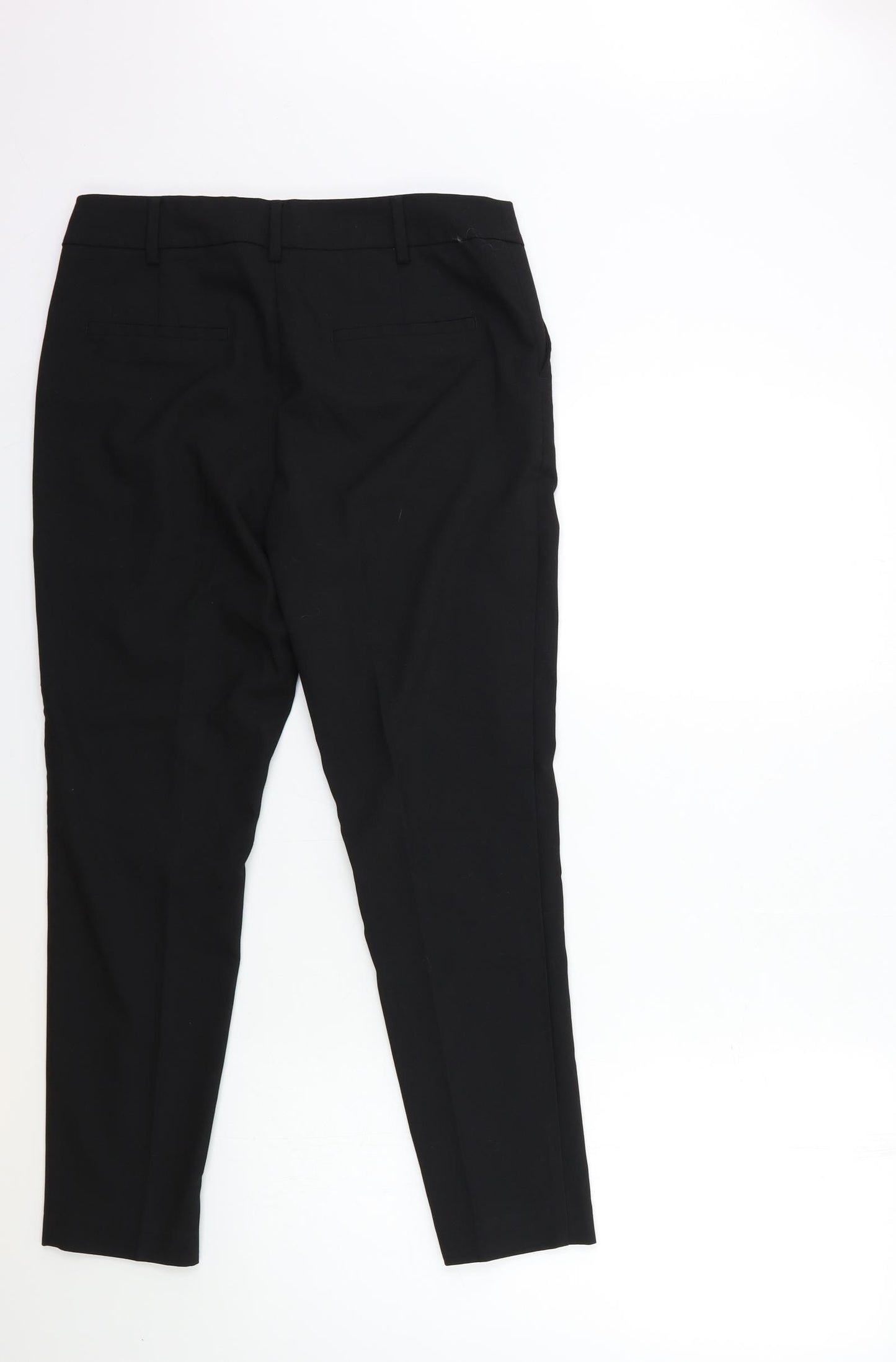 NEXT Womens Black   Trousers  Size 10 L26 in