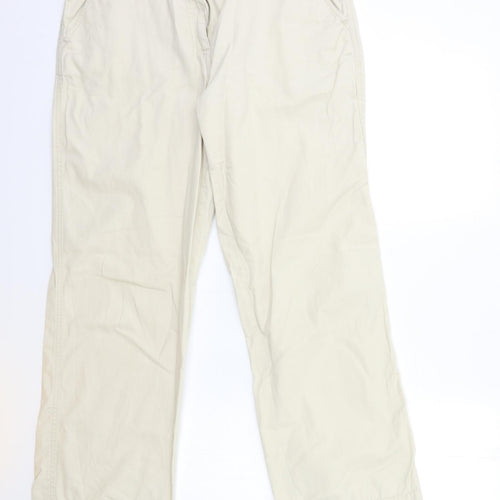 ETHLE AUSTIN Womens Beige   Trousers  Size 32 in L31 in