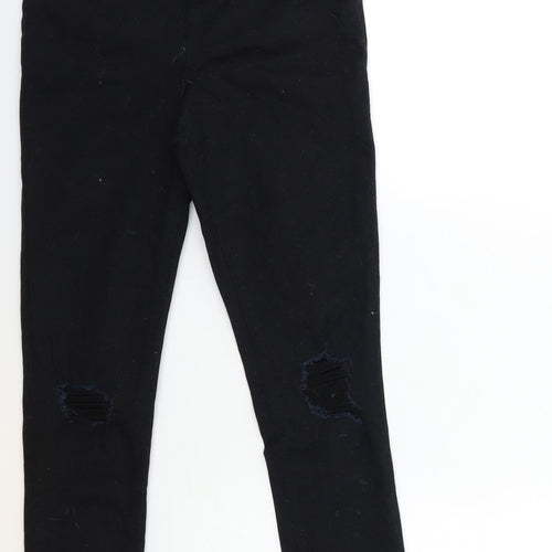 New Look Girls Black  Denim Skinny Jeans Size 12 Years
