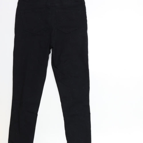 New Look Girls Black  Denim Skinny Jeans Size 12 Years