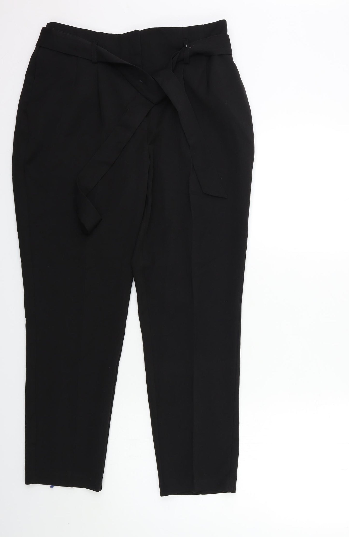 Very Womens Black   Trousers  Size 12 L28 in