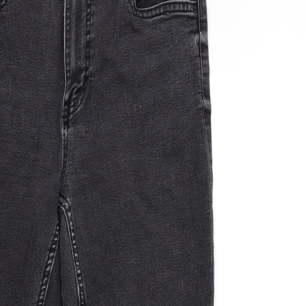 Marks and Spencer Womens Grey  Denim Skinny Jeans Size 10 L26 in