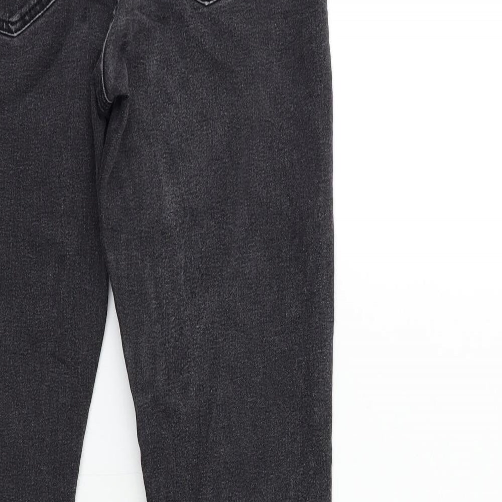 Marks and Spencer Womens Grey  Denim Skinny Jeans Size 10 L26 in