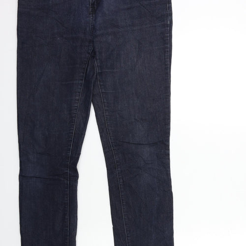 cig Womens Blue  Denim Straight Jeans Size 31 in L32 in