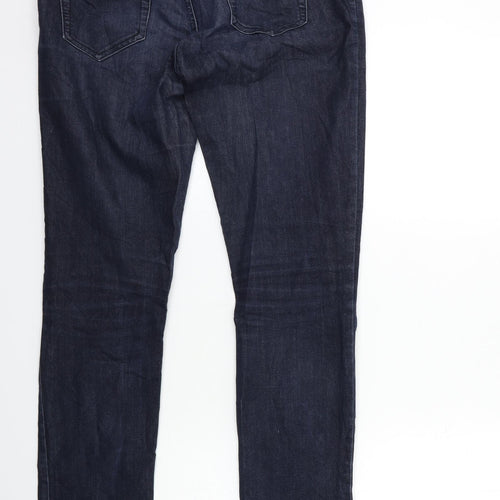 cig Womens Blue  Denim Straight Jeans Size 31 in L32 in