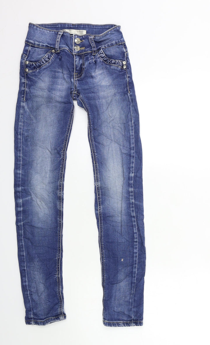 Dzire Jeans Womens Blue  Denim Skinny Jeans Size 23 in L27 in