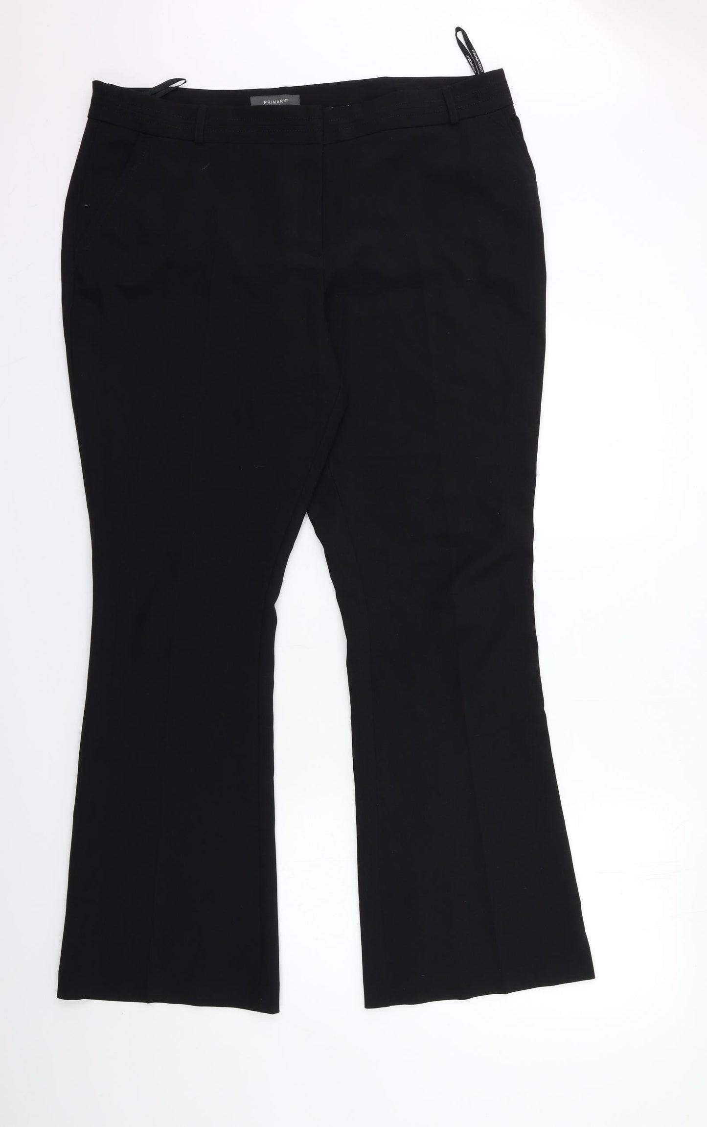Primark Womens Black   Trousers  Size 18 L32 in