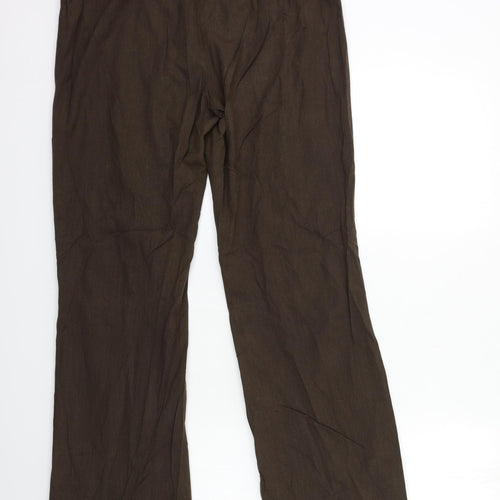 Autonomy Womens Brown   Trousers  Size 14 L31 in