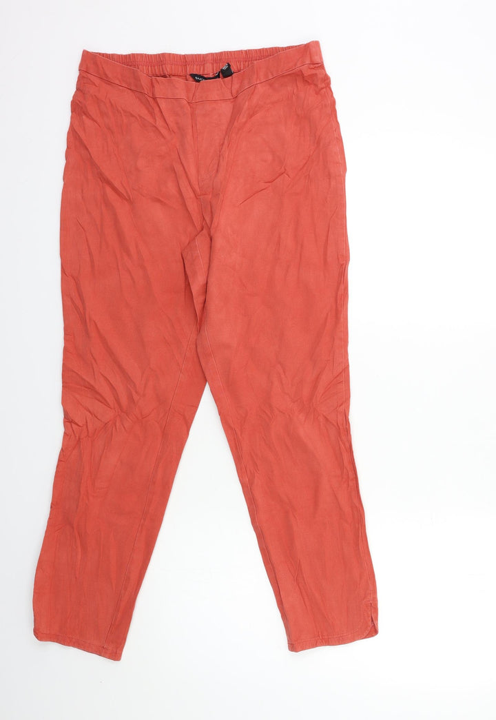 isac mizara live Womens Red  Denim Skinny Jeans Size 16 L26 in