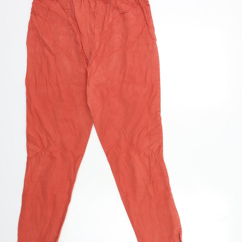 isac mizara live Womens Red  Denim Skinny Jeans Size 16 L26 in