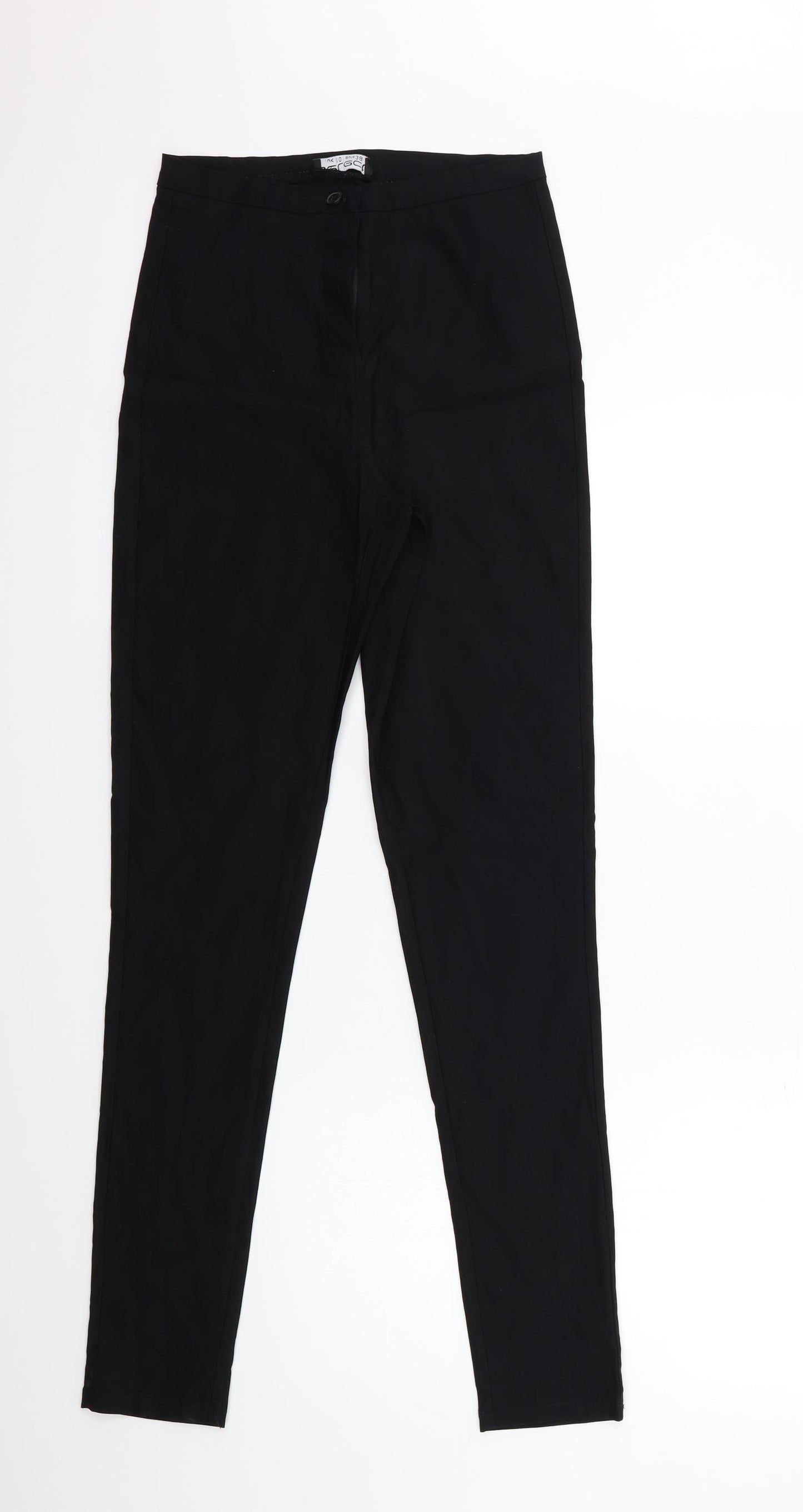 Select Womens Black   Trousers  Size 10 L32 in