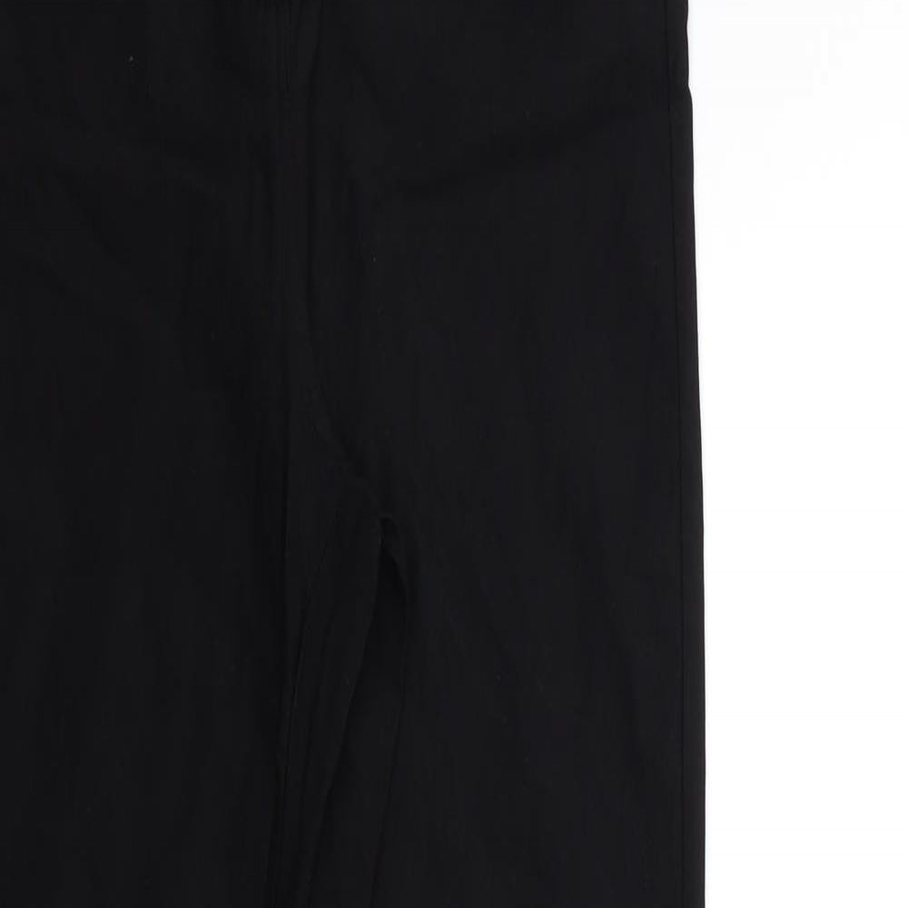 Select Womens Black   Trousers  Size 10 L32 in