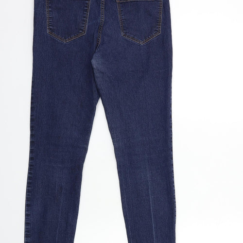New Look Womens Blue  Denim Skinny Jeans Size 10 L28 in