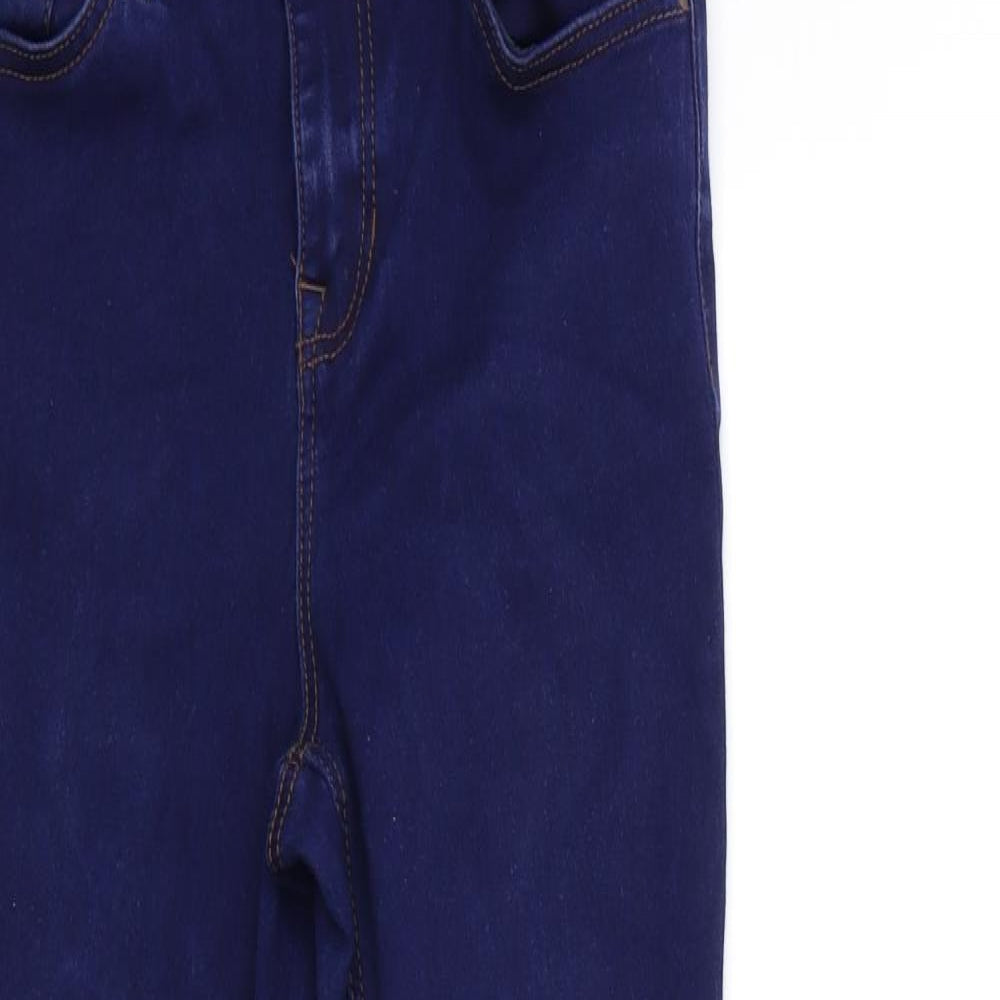 New Look Womens Blue  Denim Skinny Jeans Size 8 L27 in