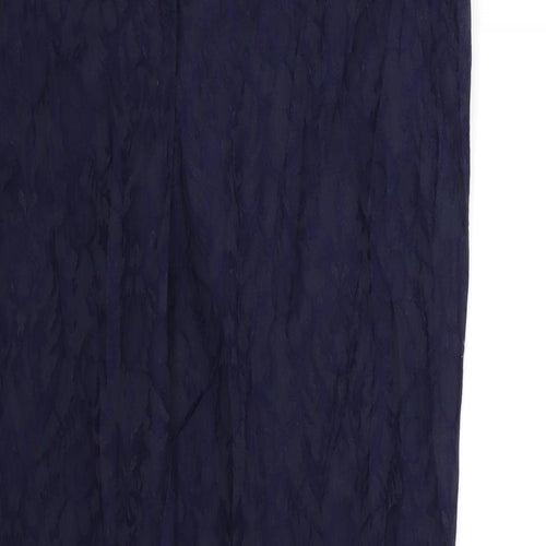 George Womens Blue Floral  Trousers  Size 30 in L29 in
