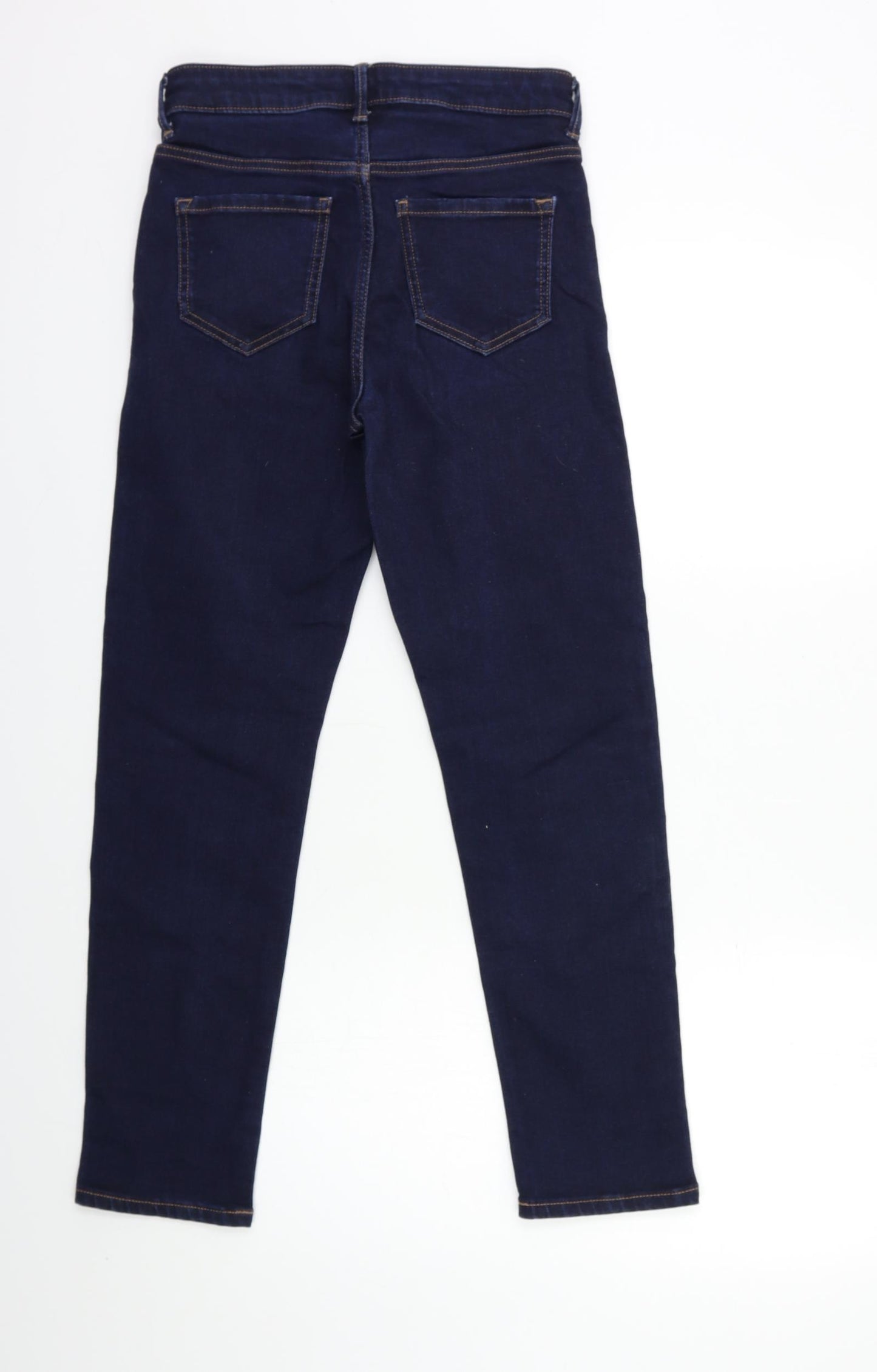 Marks and Spencer Womens Blue  Denim Skinny Jeans Size 8 L26 in