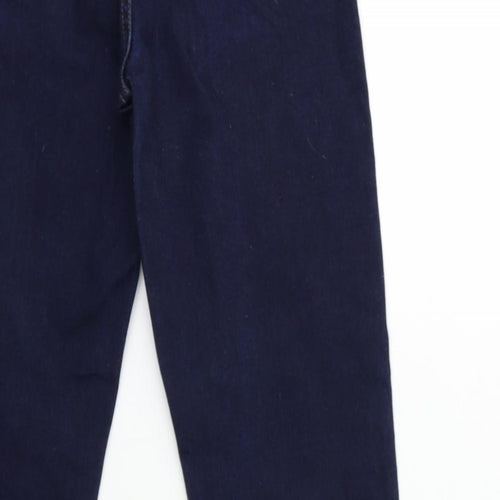 Marks and Spencer Womens Blue  Denim Skinny Jeans Size 8 L26 in