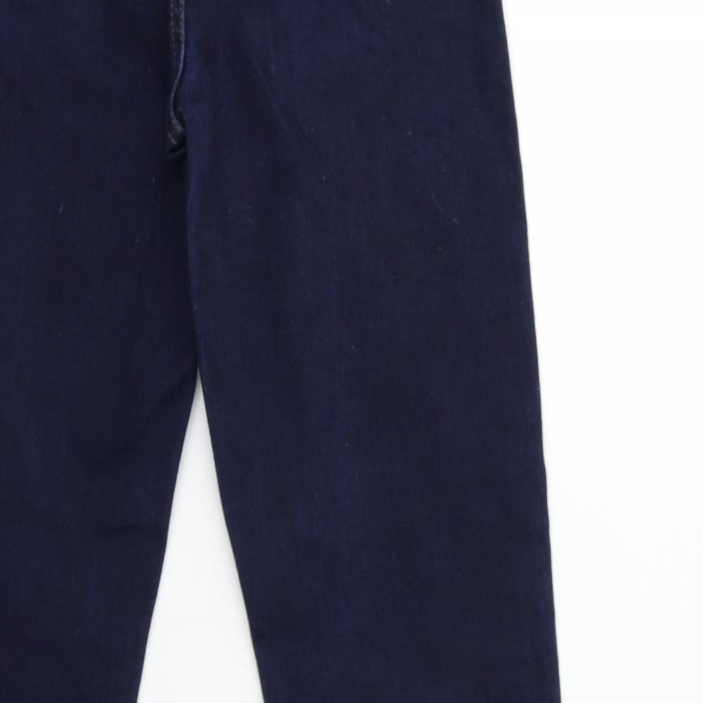 Marks and Spencer Womens Blue  Denim Skinny Jeans Size 8 L26 in