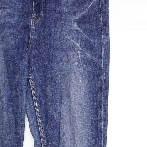 Marks and Spencer Womens Blue  Denim Skinny Jeans Size 30 in L29 in