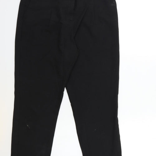 NEXT Womens Black   Trousers  Size 10 L28 in