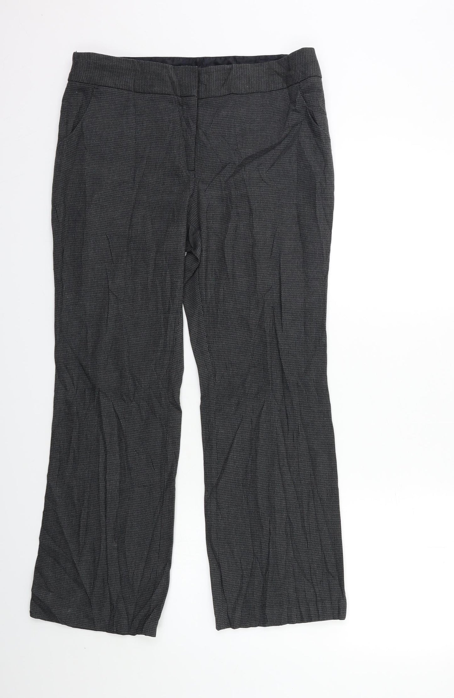 NEXT Womens Grey   Trousers  Size 12 L28 in