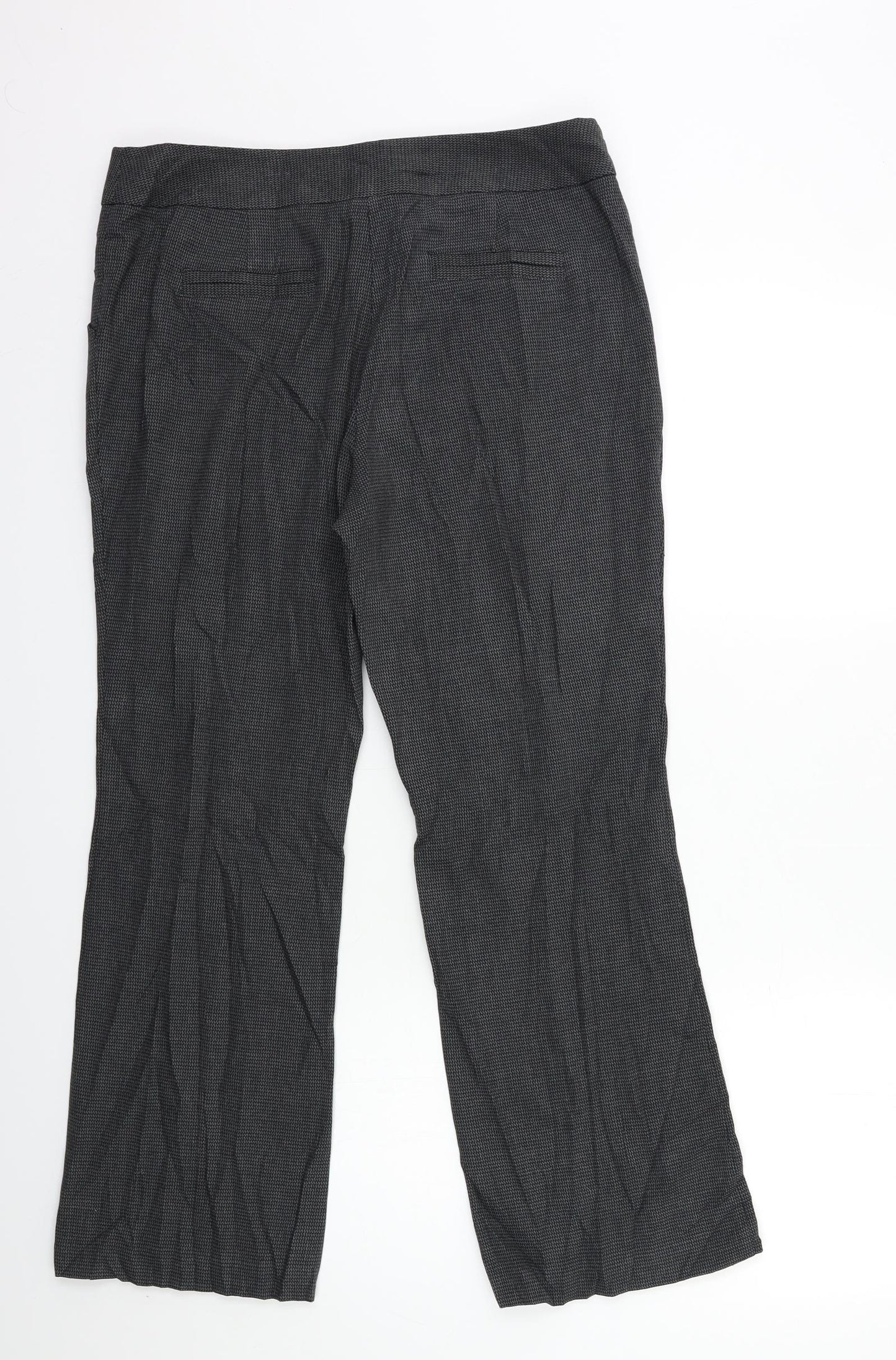 NEXT Womens Grey   Trousers  Size 12 L28 in
