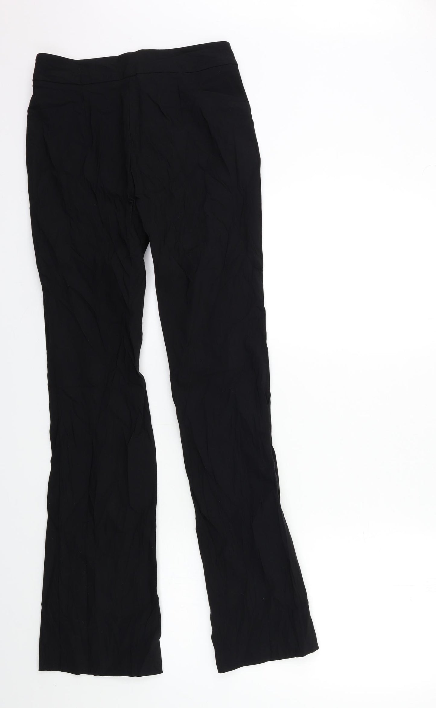 Matalan Womens Black   Trousers  Size 8 L31 in
