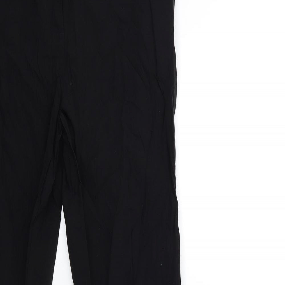 Matalan Womens Black   Trousers  Size 8 L31 in