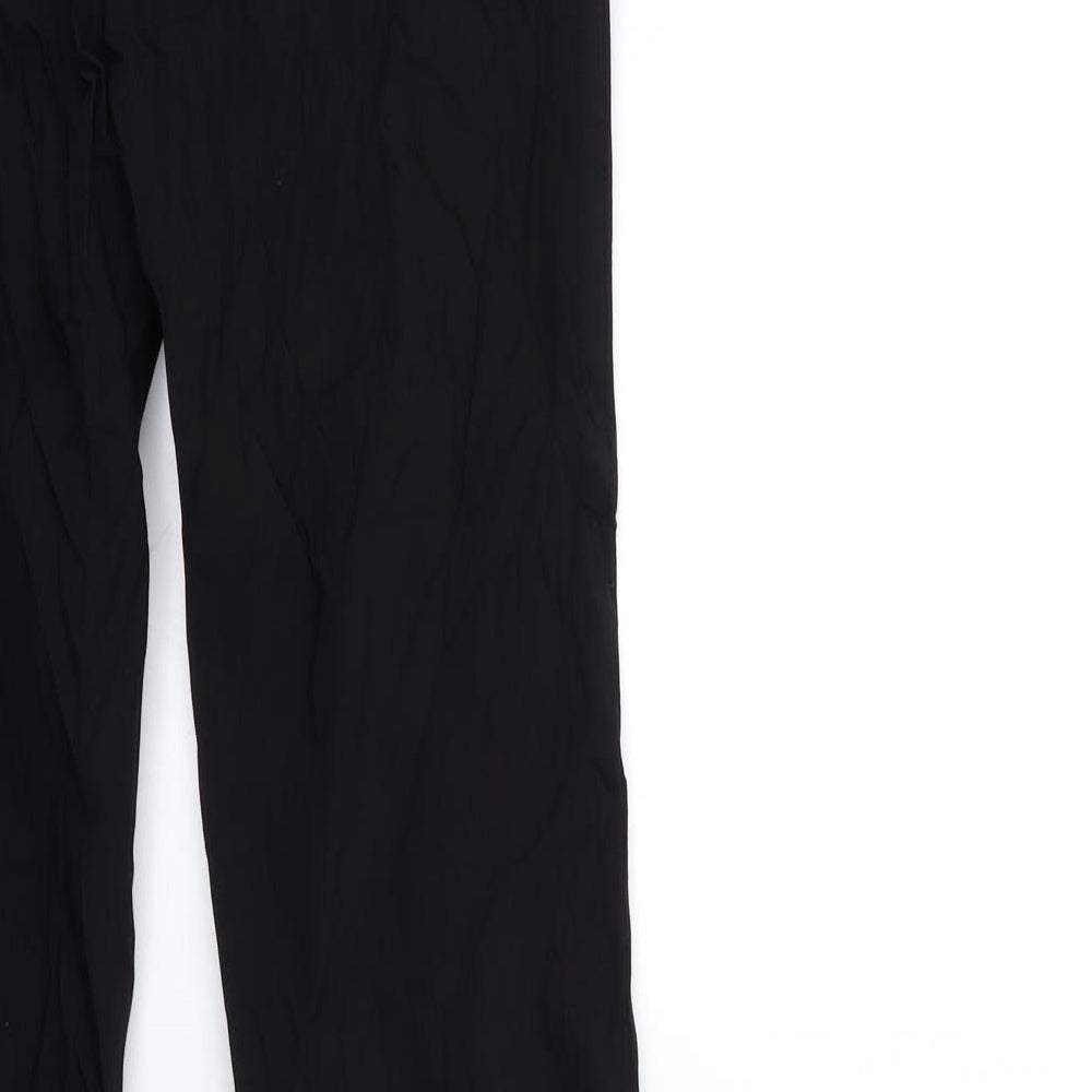 Matalan Womens Black   Trousers  Size 8 L31 in
