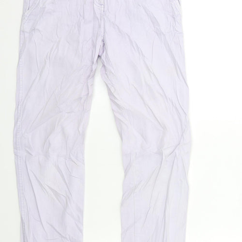 NEXT Womens Purple  Denim Tapered Jeans Size 6 L29 in