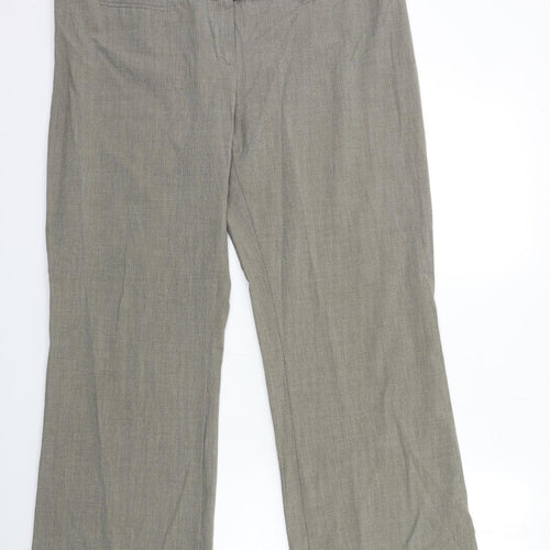 Marks and Spencer Womens Grey   Trousers  Size 18 L32 in