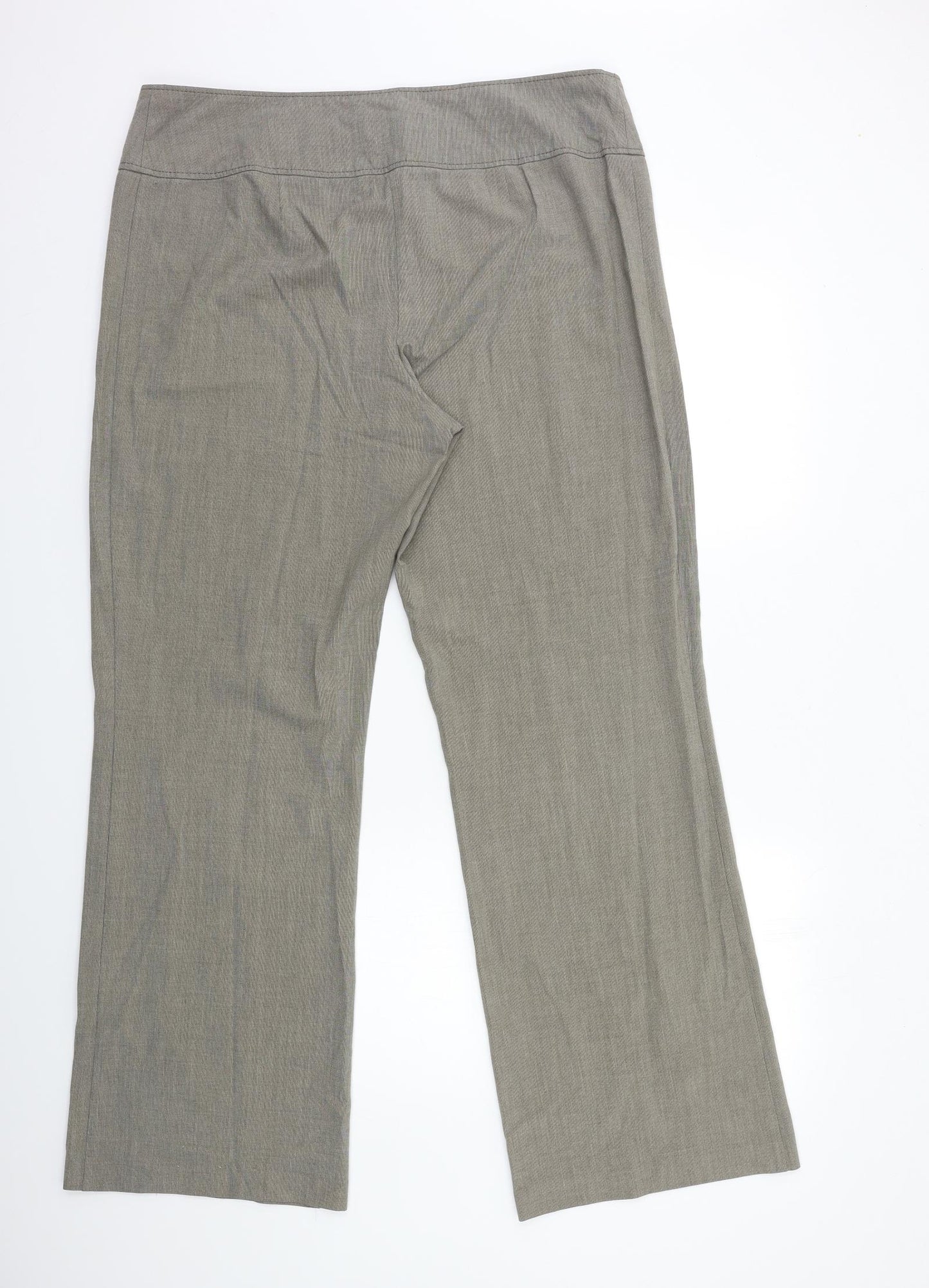 Marks and Spencer Womens Grey   Trousers  Size 18 L32 in