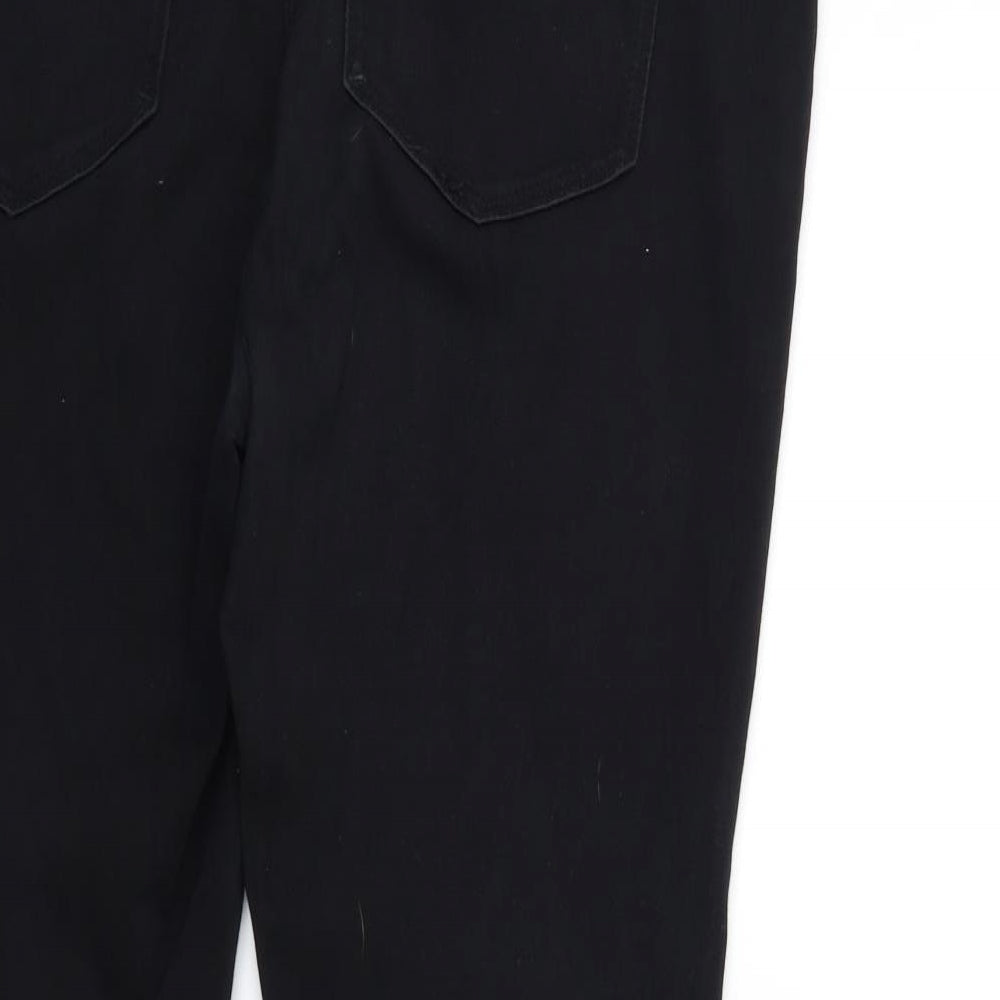 NEXT Womens Black  Denim Jegging Jeans Size 14 L27 in