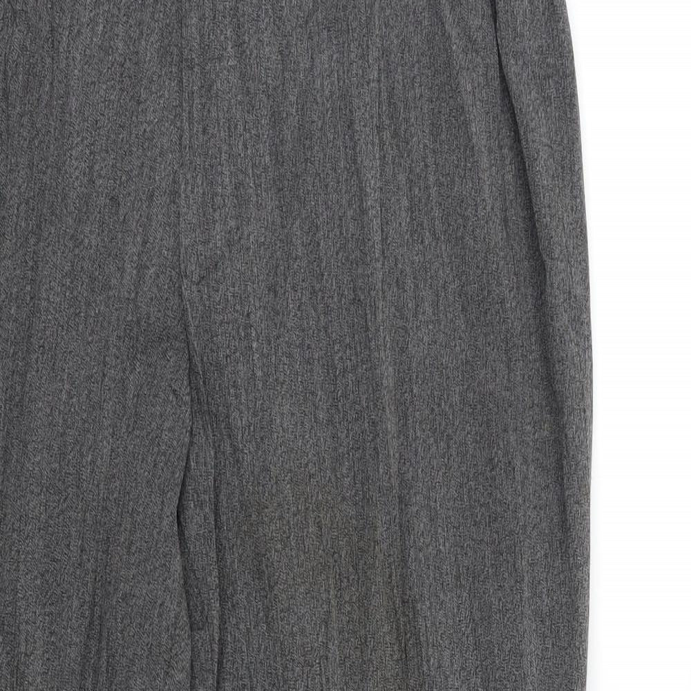 Marks and Spencer Womens Grey   Trousers  Size 18 L27 in