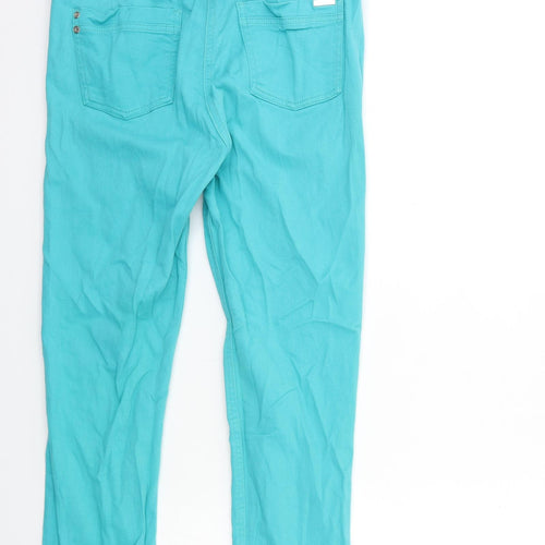 CC Womens Green  Denim Skinny Jeans Size 10 L26 in