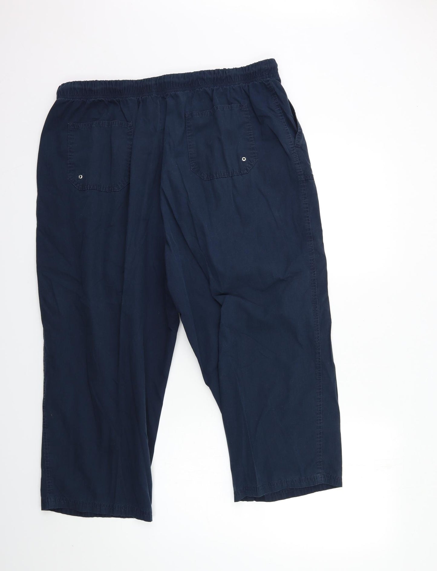 Marks and Spencer Womens Blue    Trousers Size 22 L20 in