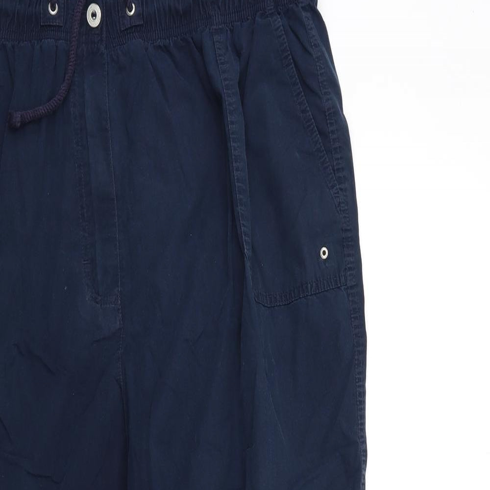 Marks and Spencer Womens Blue    Trousers Size 22 L20 in