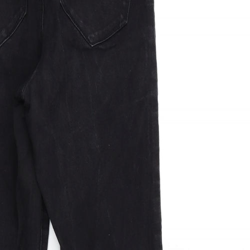 Denim & Co. Womens Black  Denim Skinny Jeans Size 8 L30 in