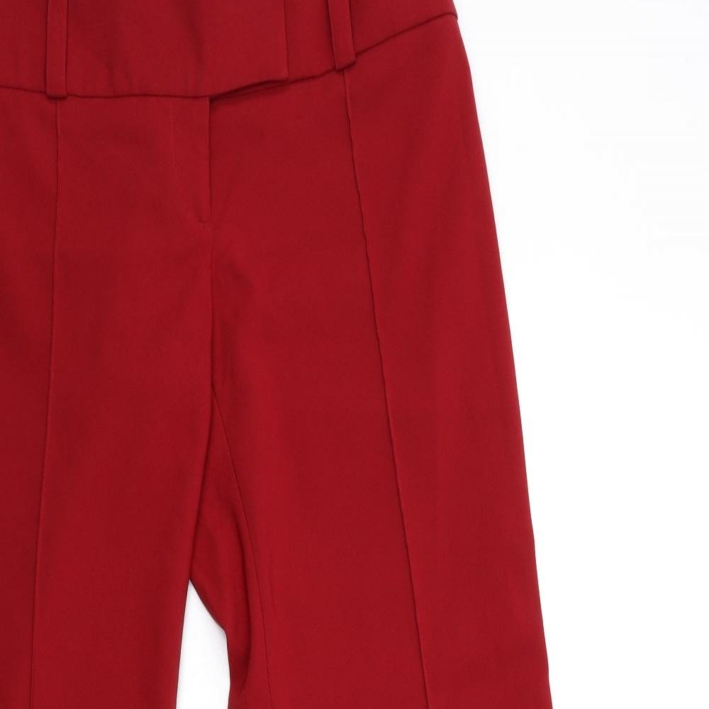 River Island Womens Red   Trousers  Size 12 L30 in