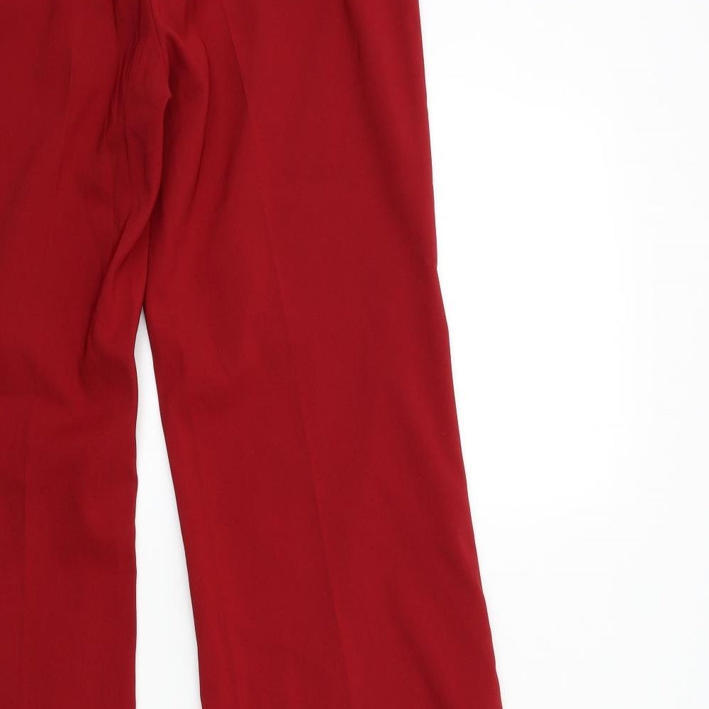 River Island Womens Red   Trousers  Size 12 L30 in
