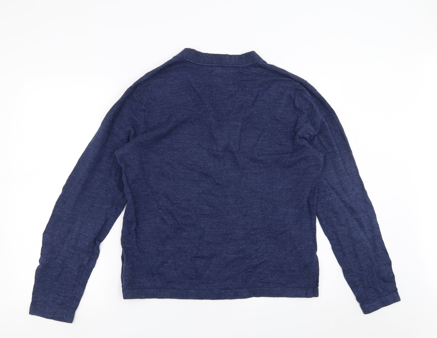 Gap Mens Blue  Knit Cardigan Jumper Size M