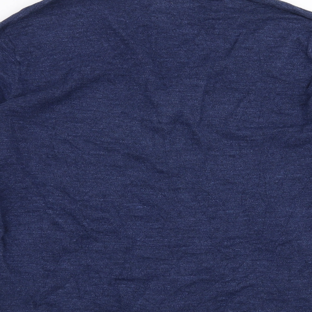 Gap Mens Blue  Knit Cardigan Jumper Size M