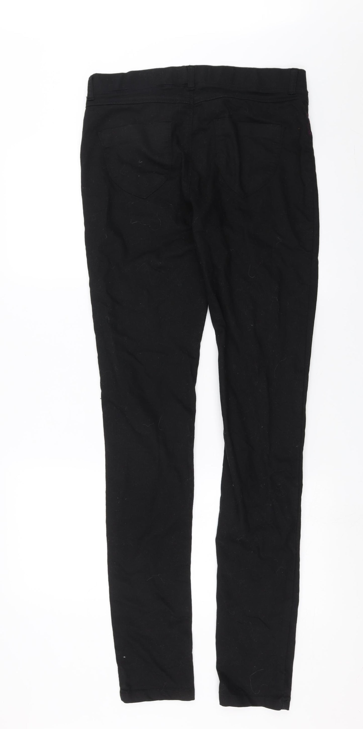 Dorothy Perkins Womens Black  Denim Jegging Jeans Size 12 L36 in